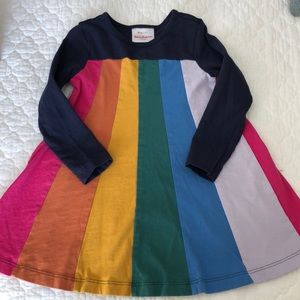 Hanna Anderson rainbow dress